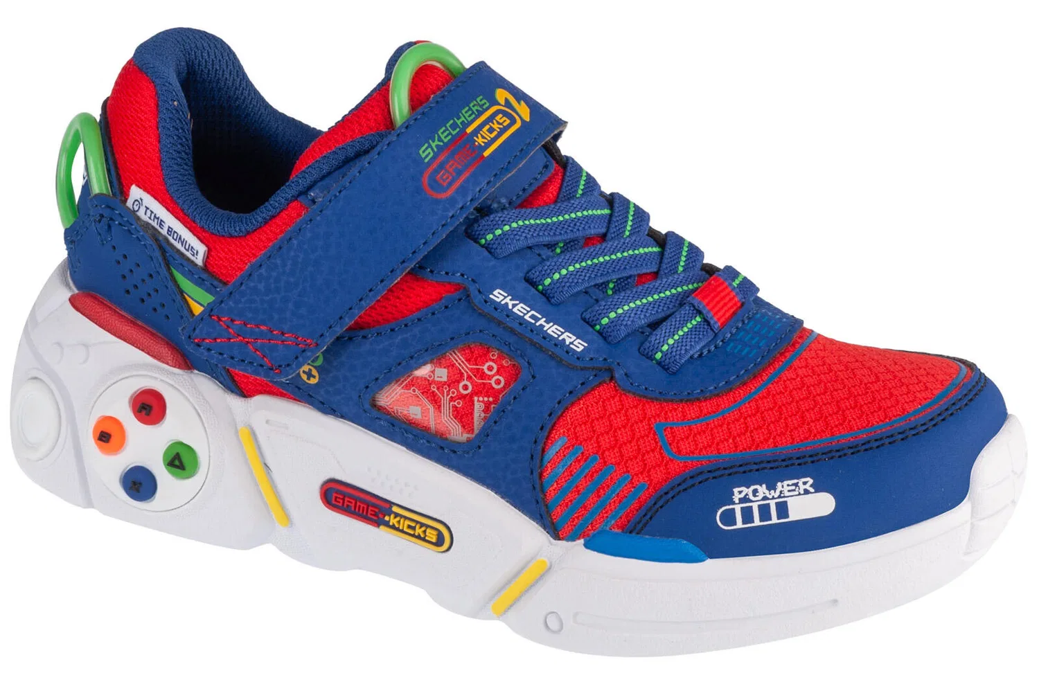 Детские кроссовки для мальчиков Gametronix 2.0 Skechers, Blau