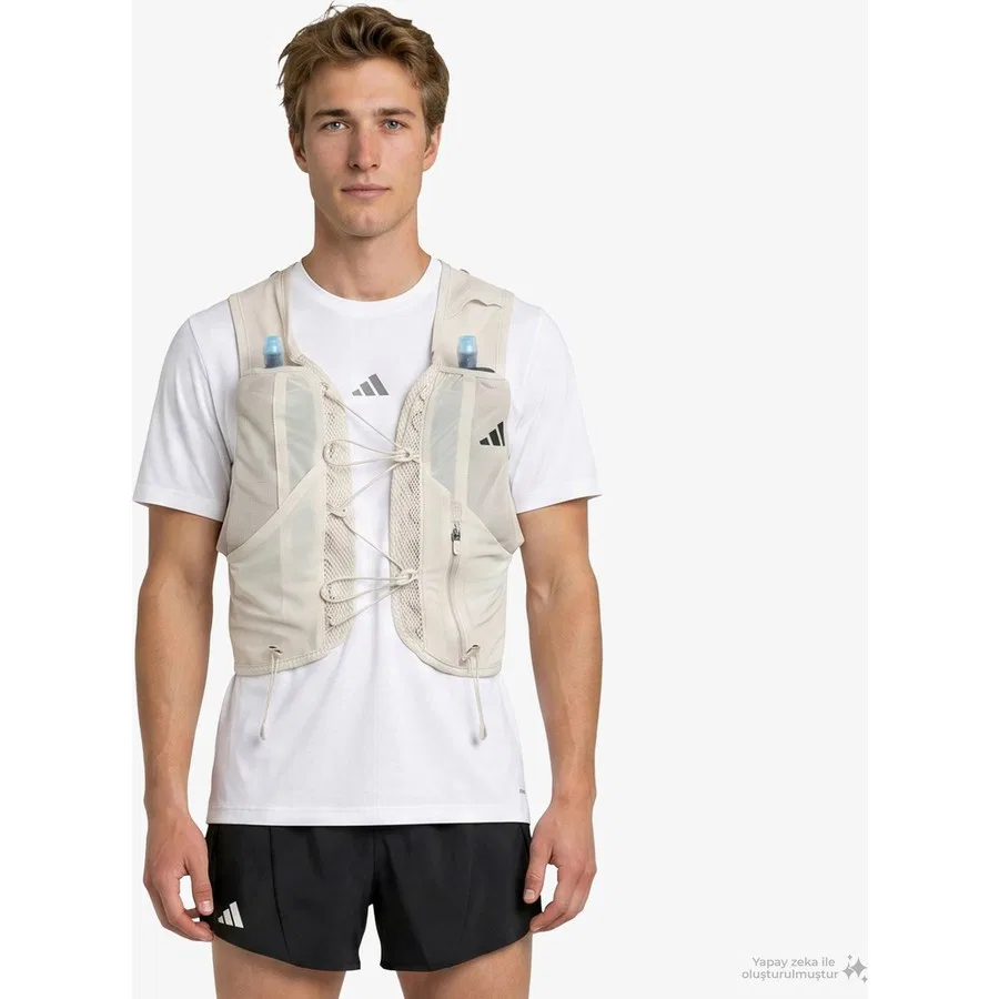 Жилет для бега Terrex Xperior 5l adidas, Бежевый — фото 2