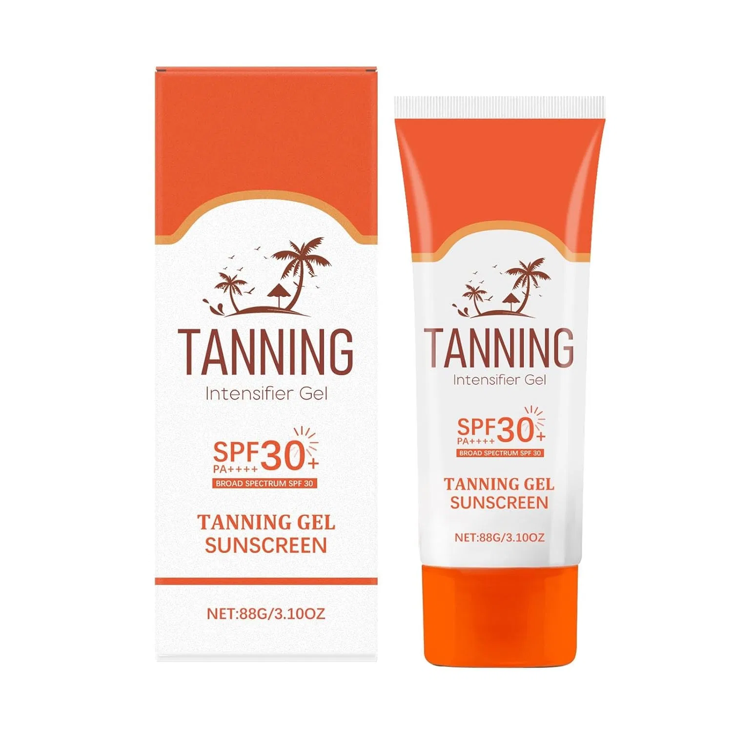 Автозагар гель SPF 30, 60 мл, Оранжевый Generisch