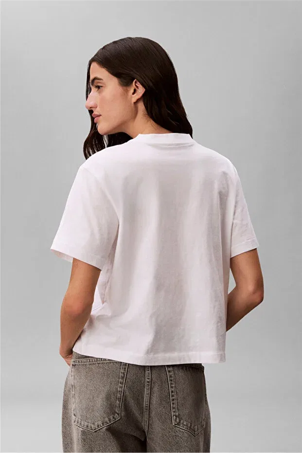 Женская футболка с коротким рукавом Calvin Klein, Multi — фото 3
