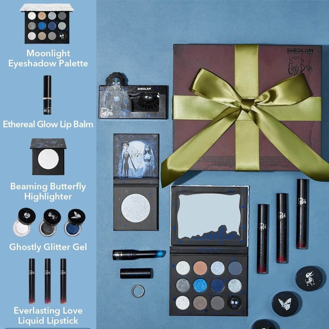 Набор для макияжа Sheglam x Corpse Bride Full Collection, 10