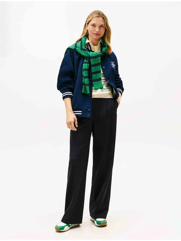 Брюки прямого кроя Wide Fit TOMMY HILFIGER, Navy