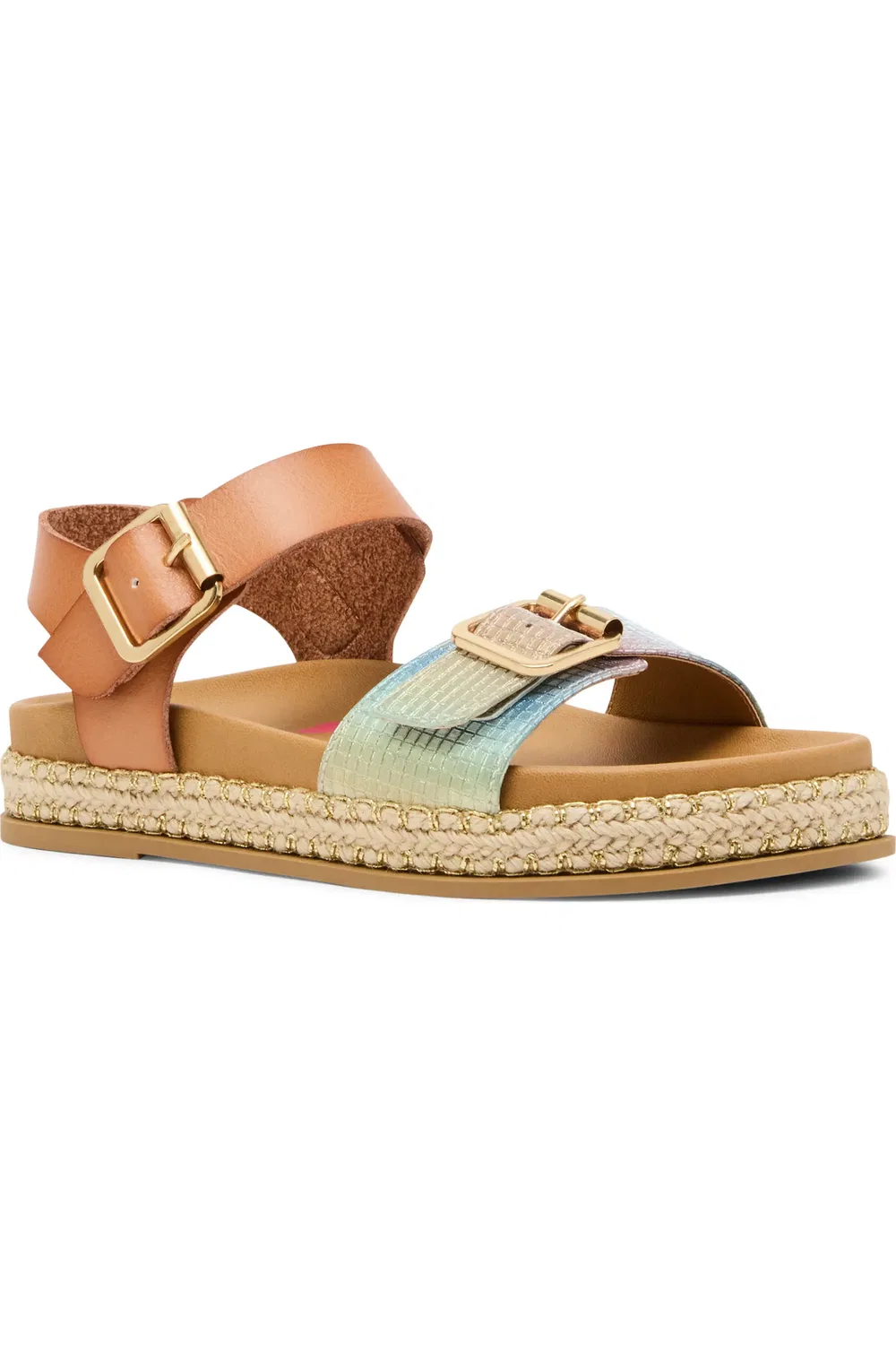Сандалии детские на щиколотке с ремешками JAvenue Steve Madden, Rainbow Multi