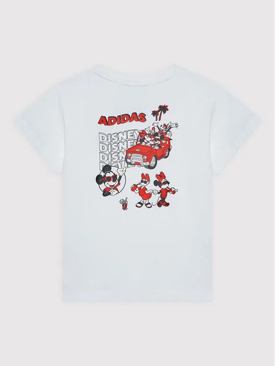 Футболка regular fit Disney Mickey And Friends Adidas, белый — фото 2