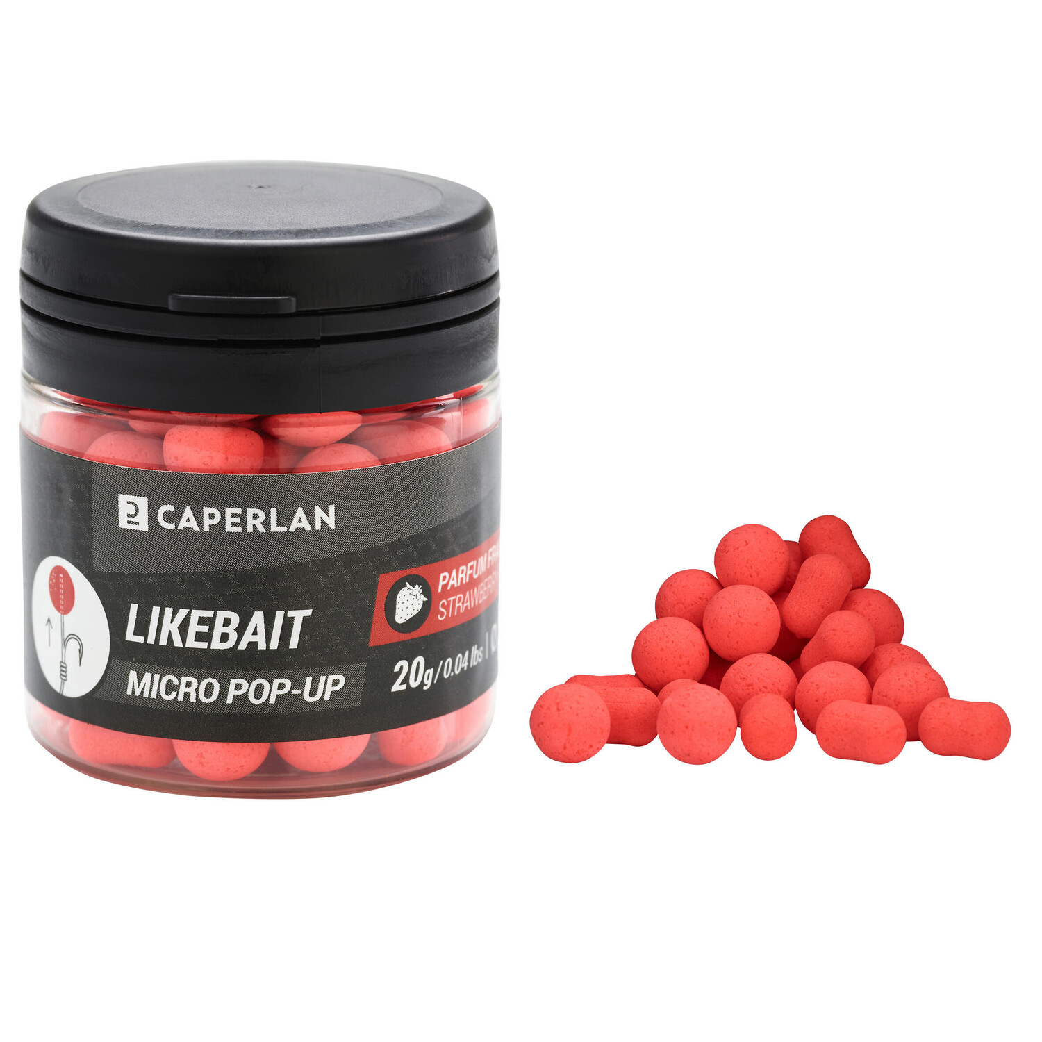 

Микробойлы плавающие Likebait Pop Ups Strawberry 20 г CAPERLAN