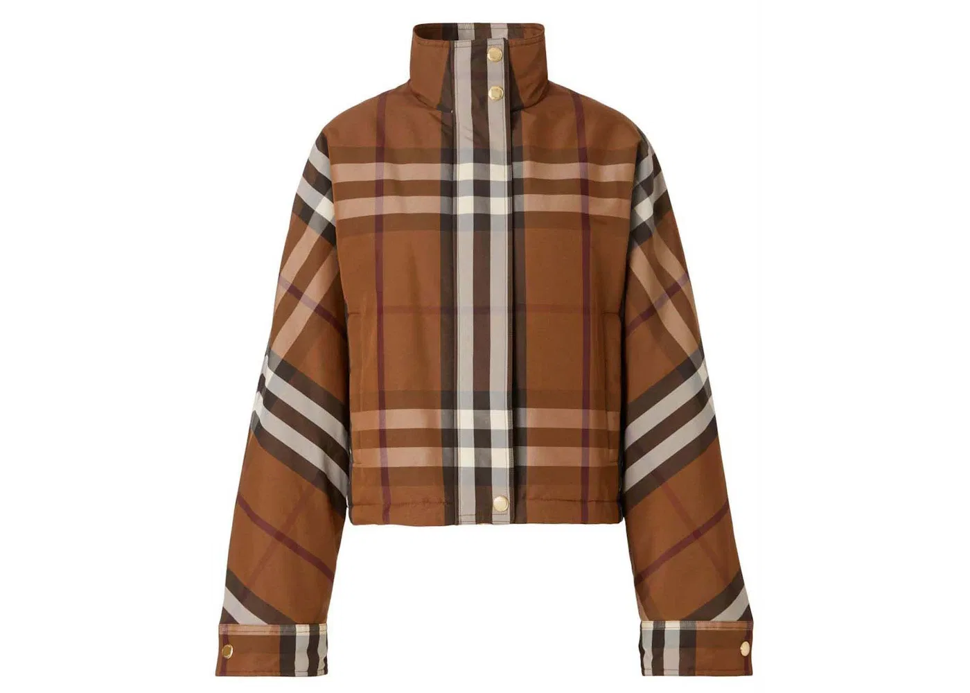 Женский жакет с воротником-хомутом Burberry, Brown