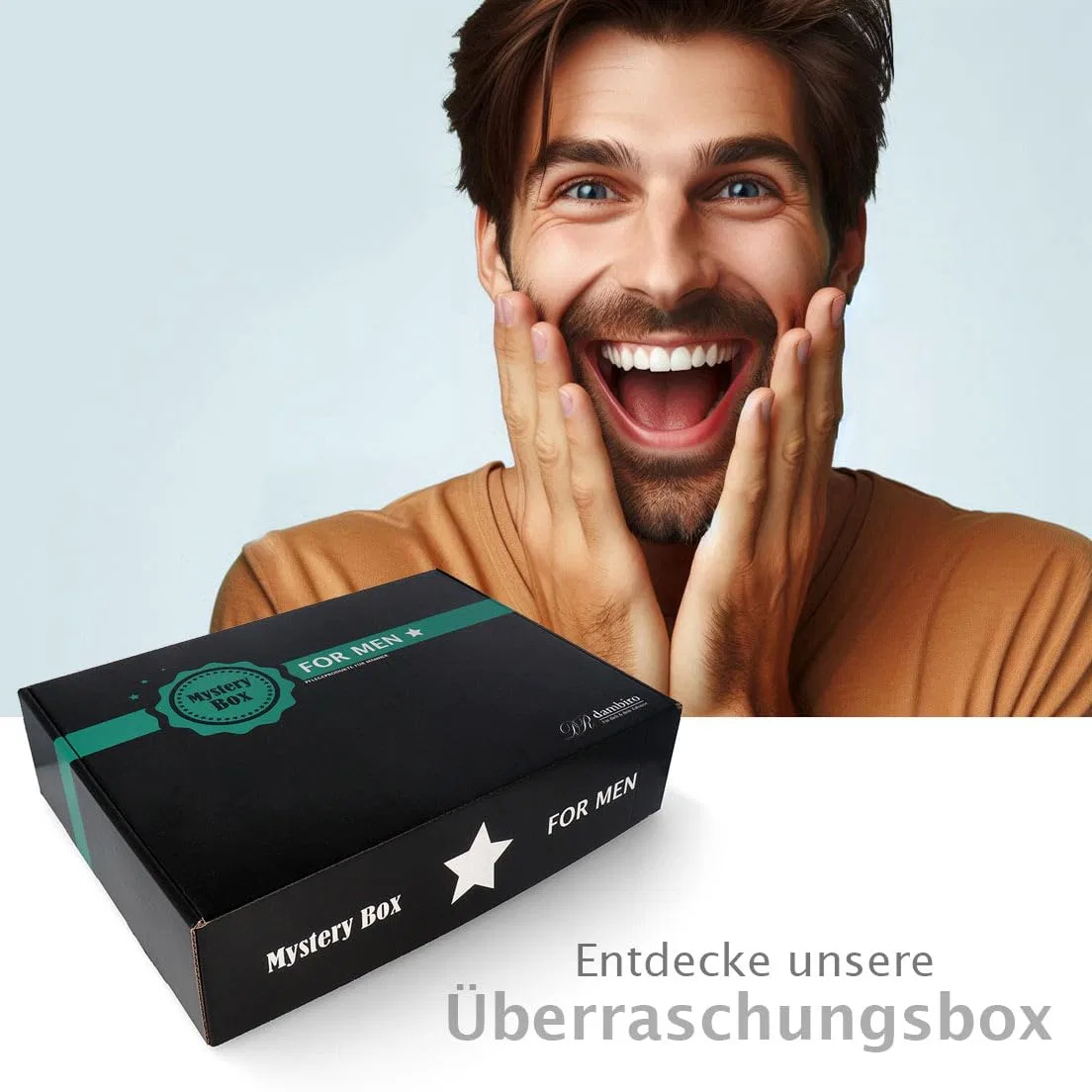 Набор для ухода за телом и бритья Gift Box, dambiro, 1 кг — фото 3