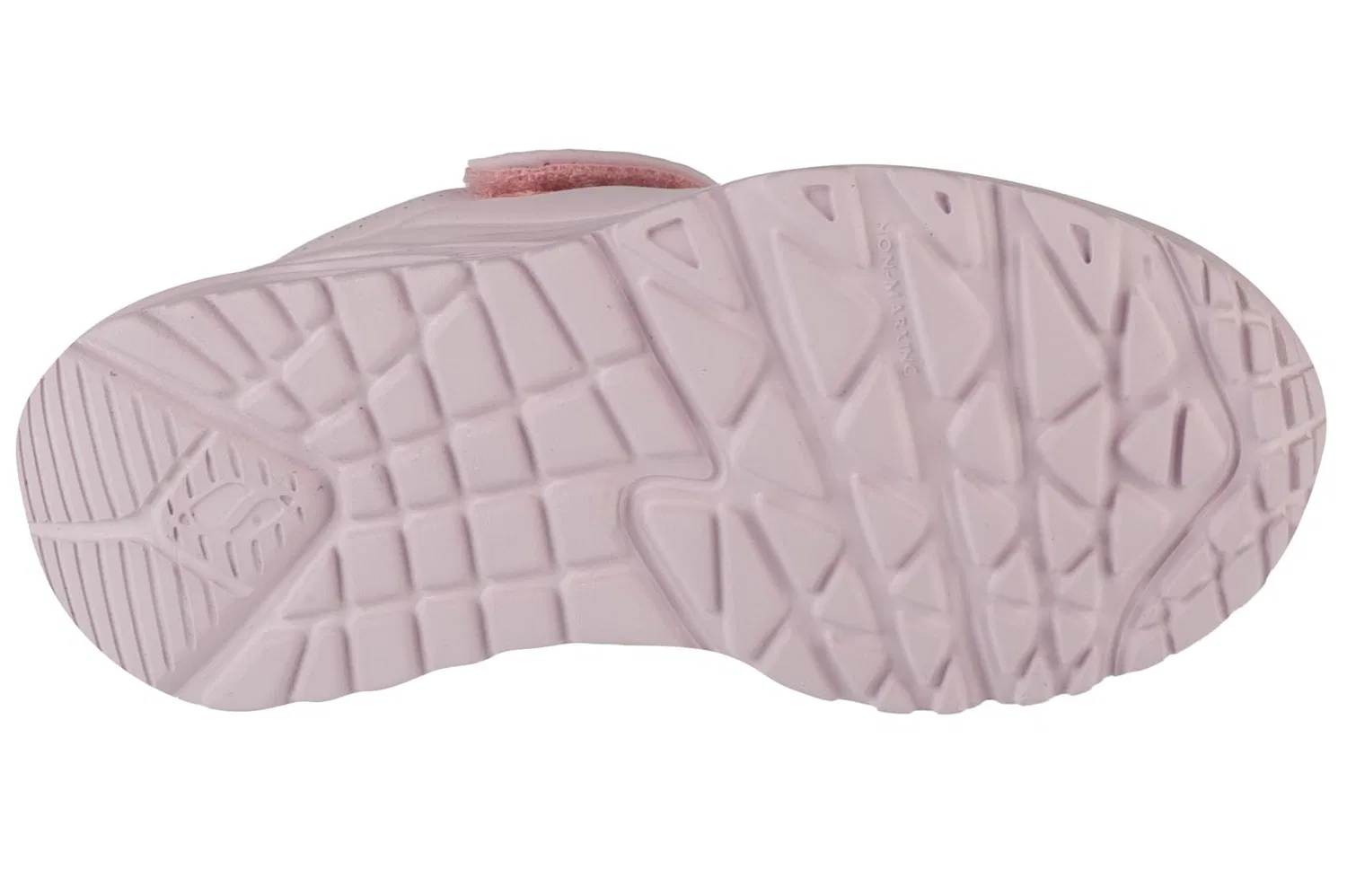 Детские кроссовки для девочек с принтом One Lite Skechers, Light Pink — фото 4