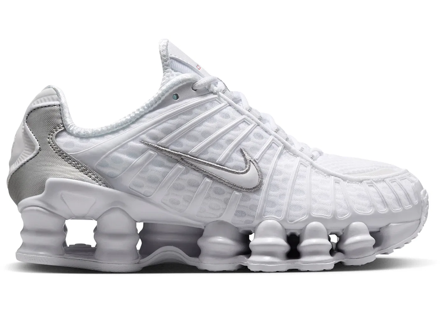 Детские кроссовки Lifestyle Nike Shox TL, White/Metallic Silver/Max Orange/White
