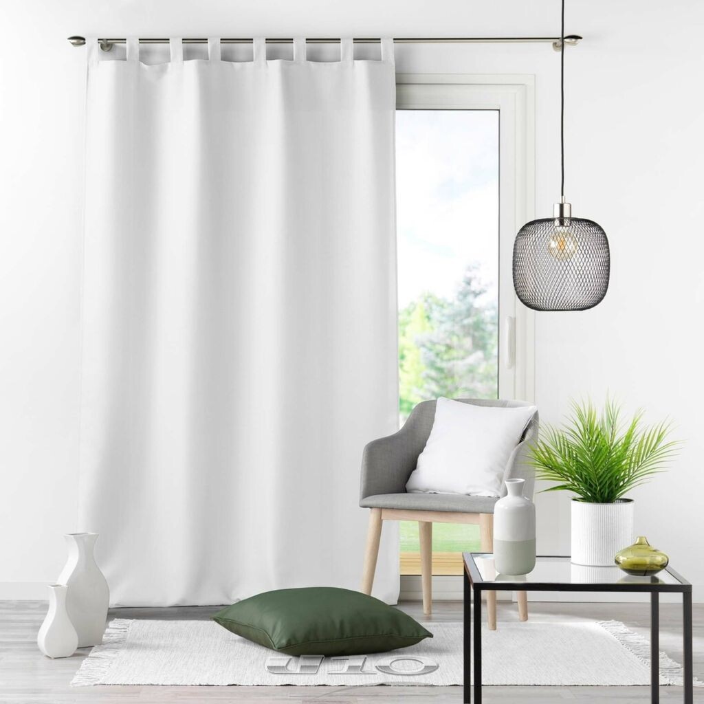 

Штора-петля Essentiel Ecru - Douceur d'interieur, белый