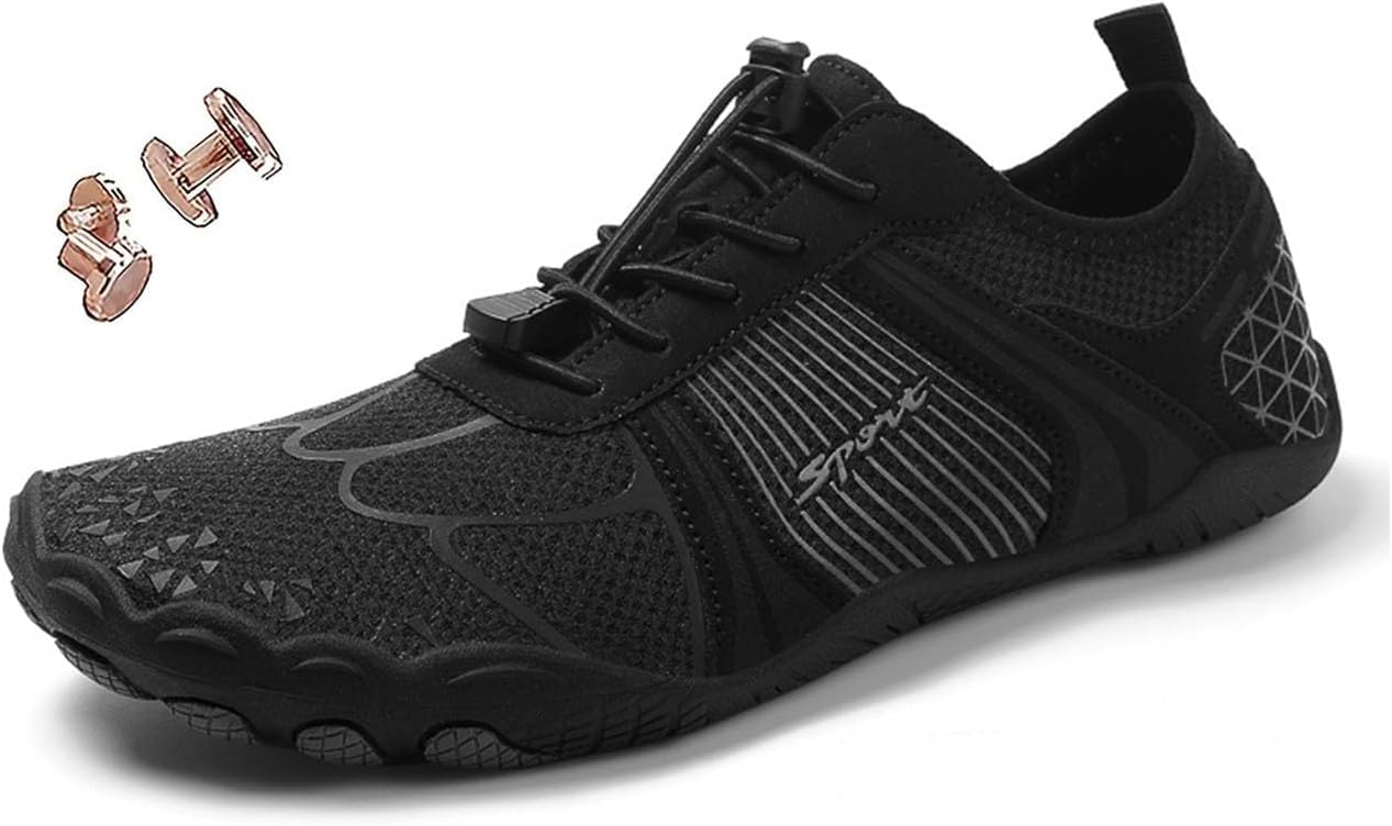 

Заземляющие кроссовки с медью для женщин и мужчин, походная обувь для заземления, кроссовки с широкой передней частью, высокой эластичностью и противоскользящей подошвой Generic, H08-d