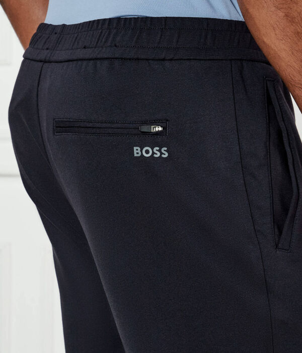 Штаны спортивные Boss Green Tapered Fit, синий — фото 4