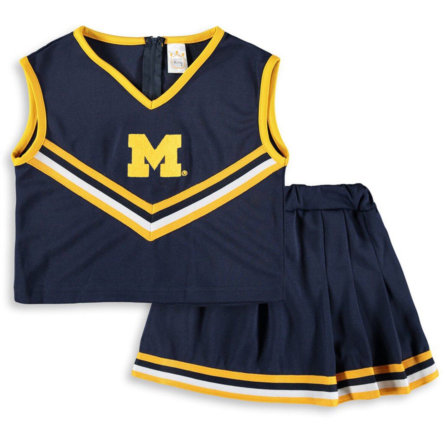 Комплект из двух предметов для девочек, молодежный, темно-синий, Michigan Wolverines Unbranded