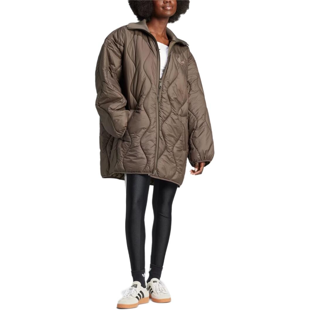 Куртка женская Shadow Olive Green Adidas Originals — фото 4