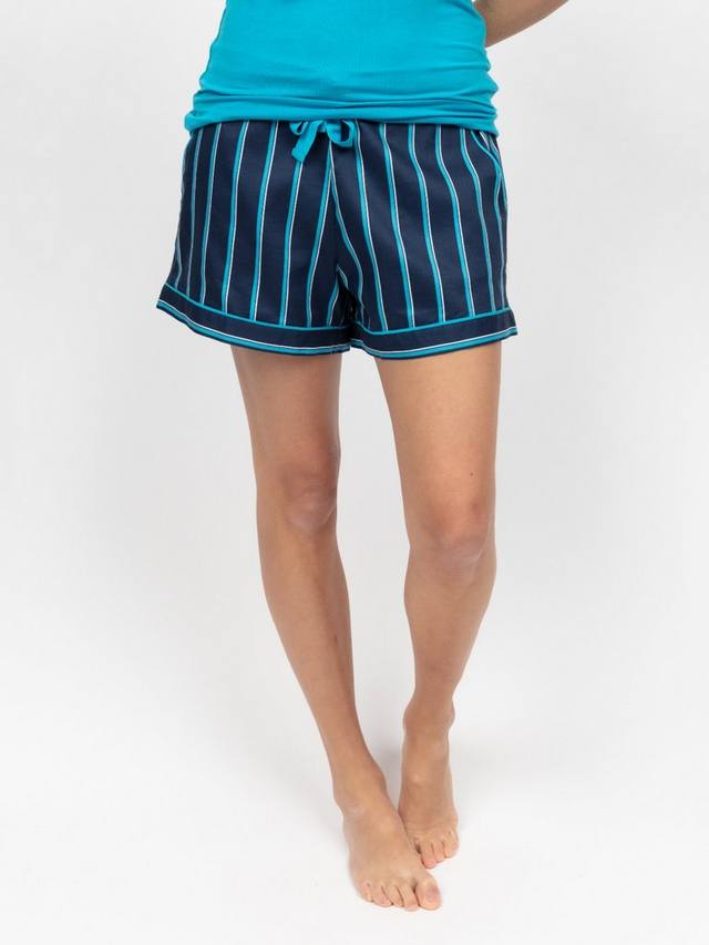 

Пижамные шорты Marina Stripe Cyberjammies, Navy