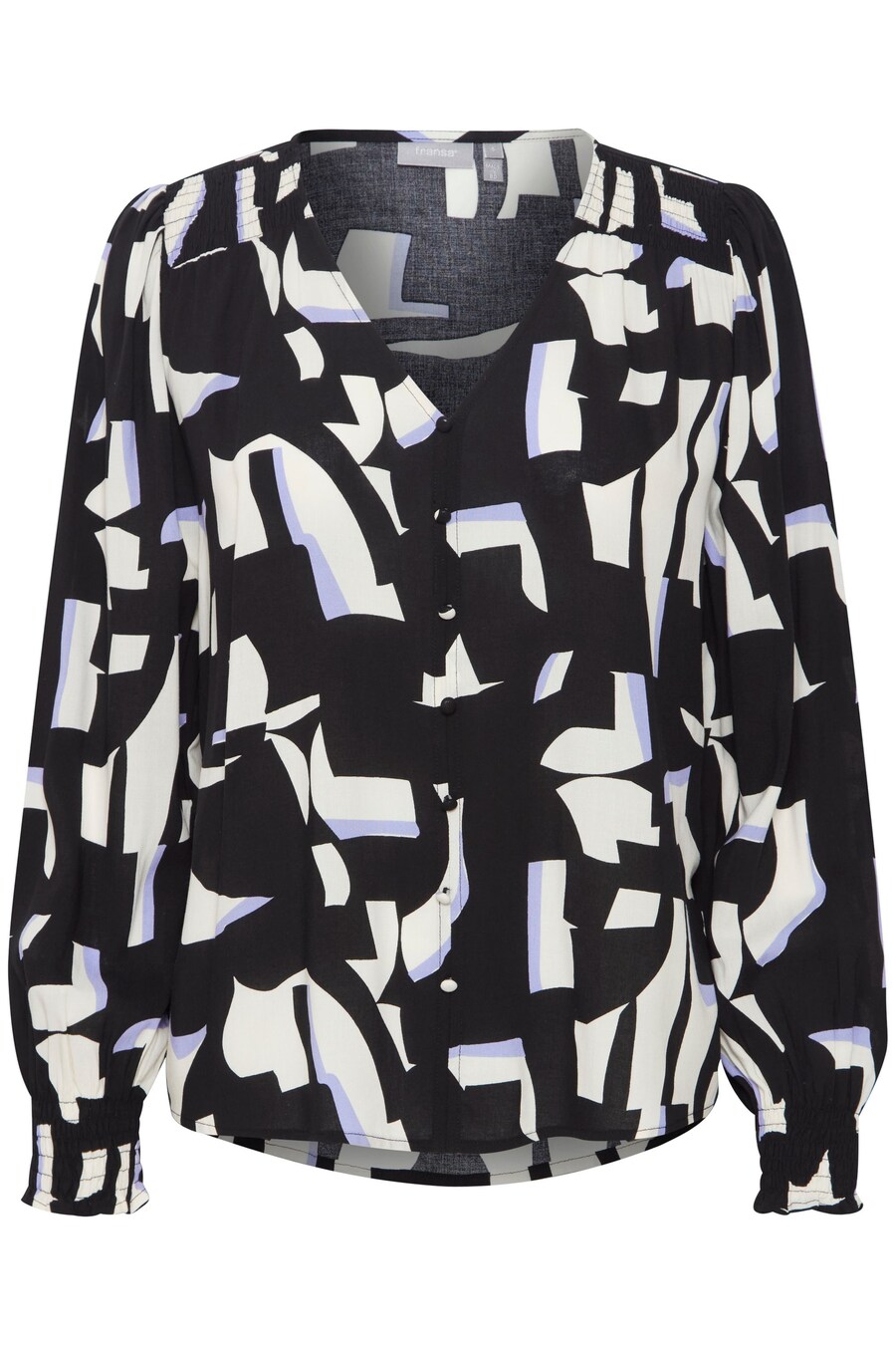 

Блуза Fransa Flowy, Black