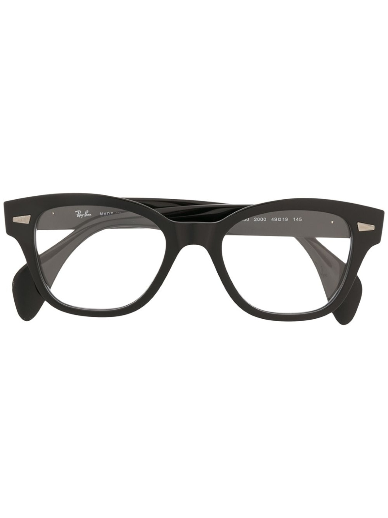 

Очки в квадратной оправе Ray-Ban, черный