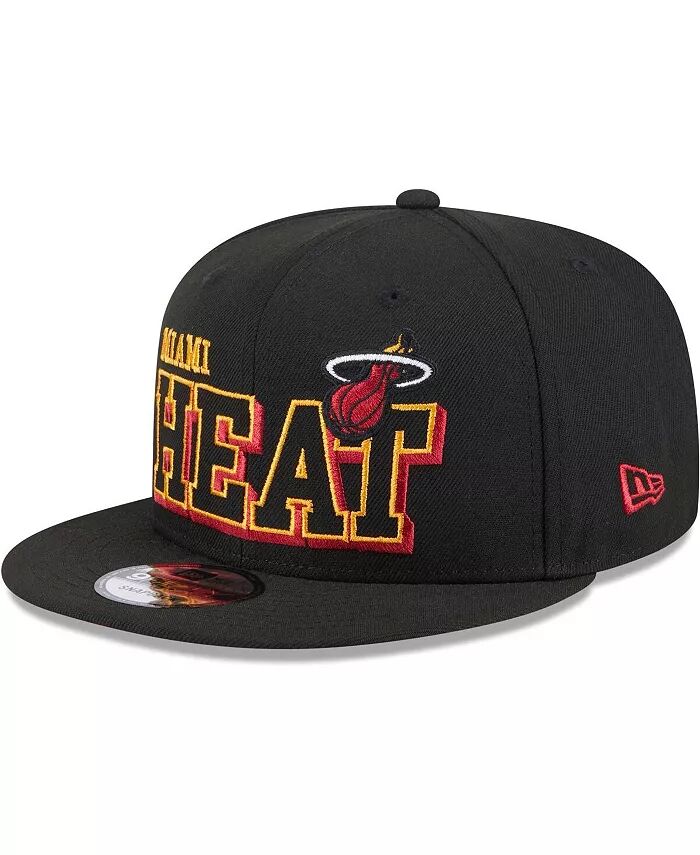 

Мужская черная бейсболка Miami Heat Gameday 59fifty Snapback New Era