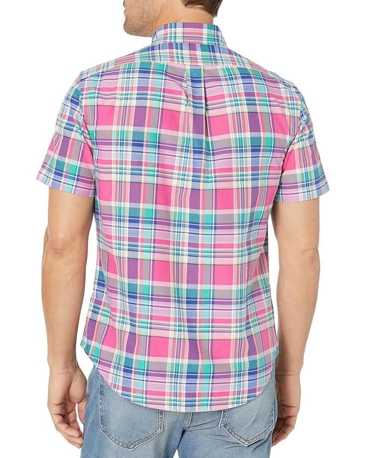 

Рубашка Polo Ralph Lauren Classic Fit Plaid Oxford Shirt, мульти