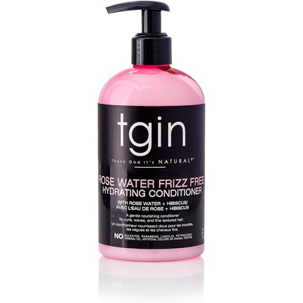 

Tgin Rose Water Увлажняющий кондиционер для вьющихся и волнистых волос Thank God It's Natural