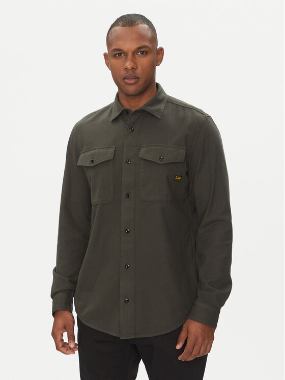 

Рубашка облегающего кроя Marine D24963-D454 G-Star Raw, коричневый