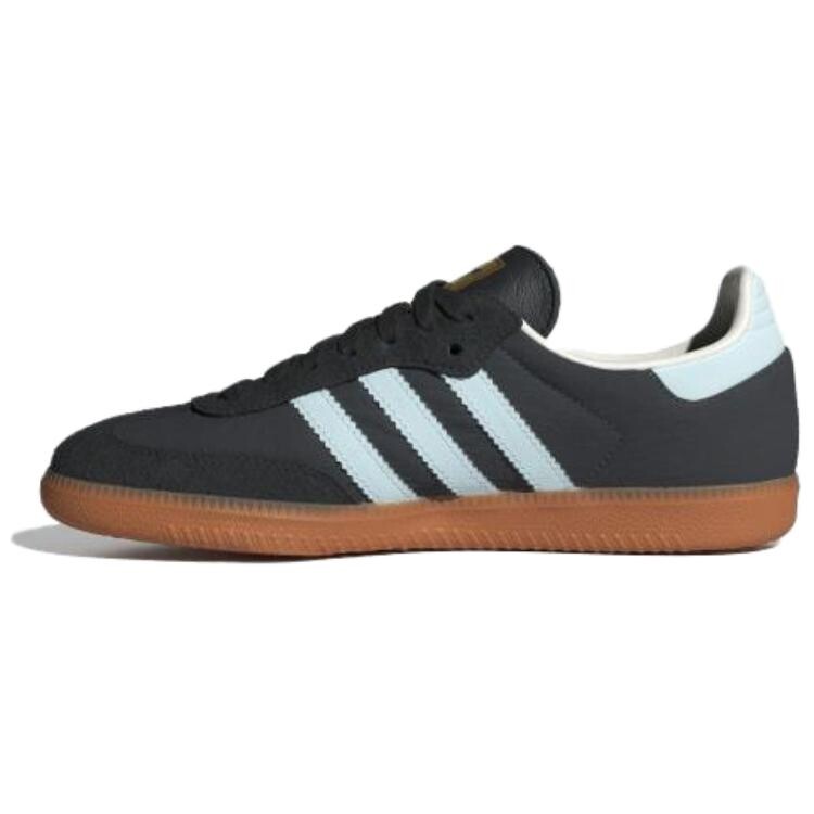 Adidas originals Samba Обувь для скейтбординга унисекс, Black/White/Brown