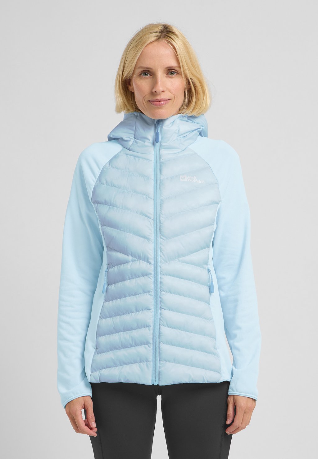

Зимняя куртка ROUTEBURN PRO HYBRID Jack Wolfskin, светло-голубой