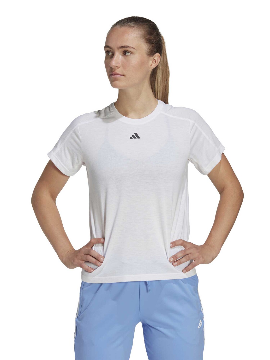 

Футболка Adidas Performance AEROREADY Train Essentials, белый