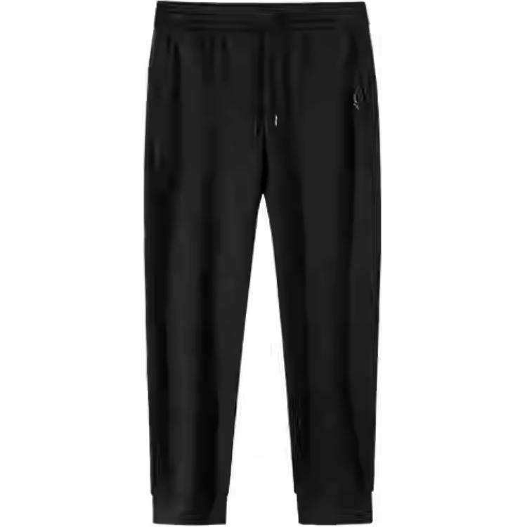 

ANTA Champion All-Weather Series вязаные спортивные штаны женские базовые black
