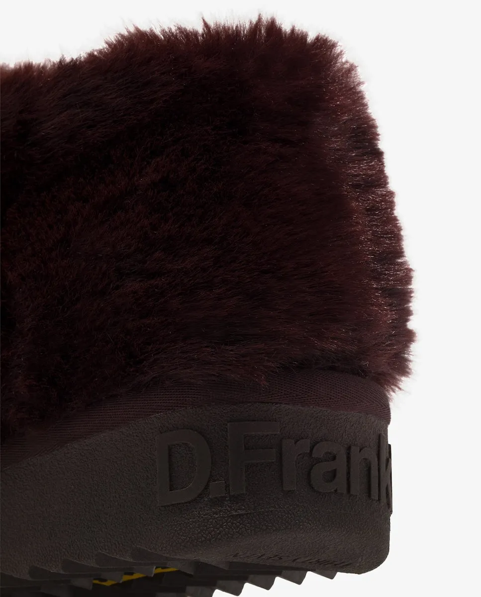 Женские сапоги в австралийском стиле с меховой подкладкой Nordic fur D.Franklin, темно-коричневый — фото 3