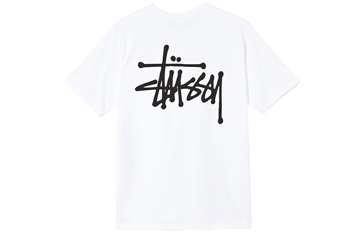 Футболка Stussy Basic, белый — фото 2