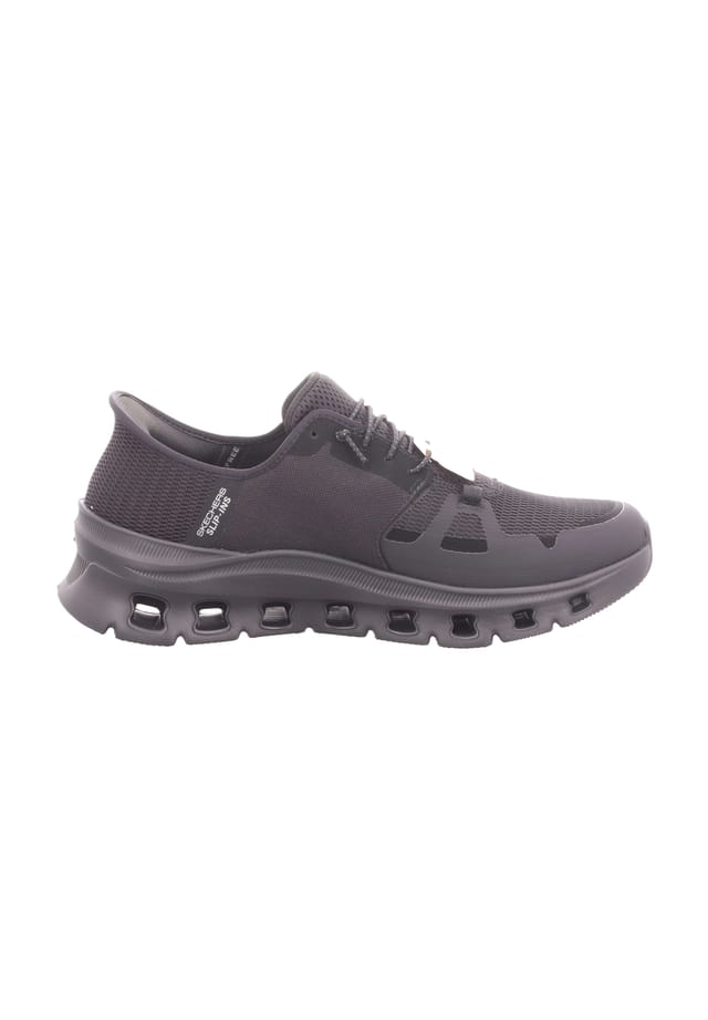 Кроссовки Gilde "step pro" слипоны Skechers, цвет bbk — фото 3