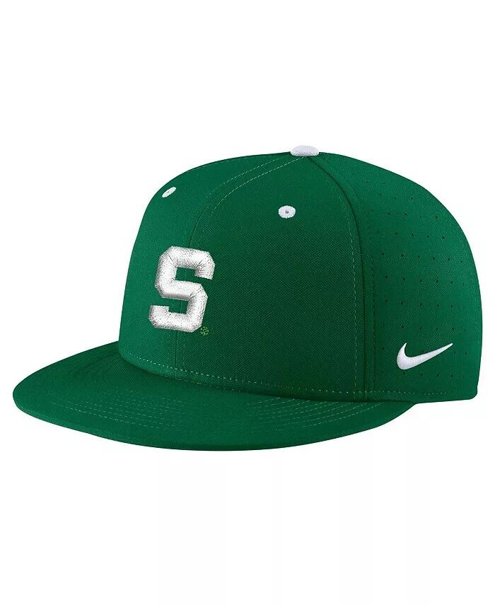 

Мужская зеленая приталенная шляпа Michigan State Spartans в честь Дня Святого Патрика Nike, зеленый
