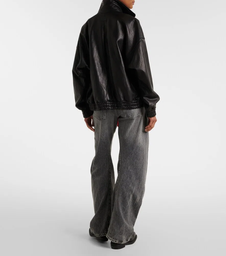 Джинсы с низкой посадкой и широкими штанинами 2006 года Acne Studios, черный — фото 3