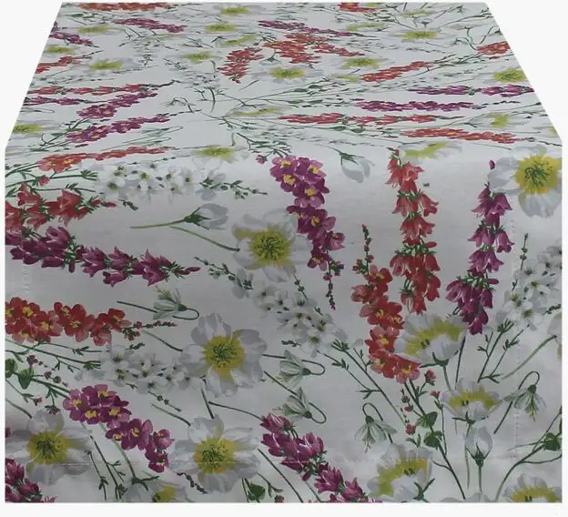 

HOSSNER - HOMECOLLECTION дорожка для стола, (1 шт.) 40х100 см, белый/красный/зеленый