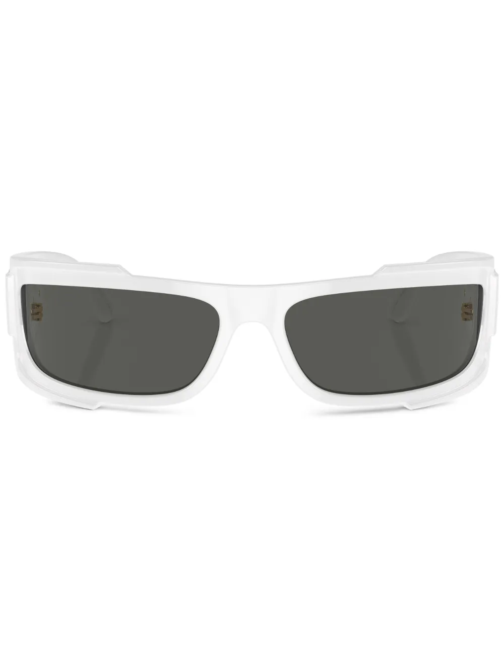 

Солнцезащитные очки в квадратной оправе с декором Medusa Versace Eyewear, белый