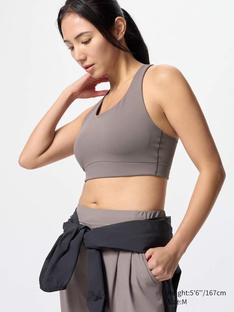 

Спортивный топ с чашечкамиUniqlo, цвет 36 коричневый