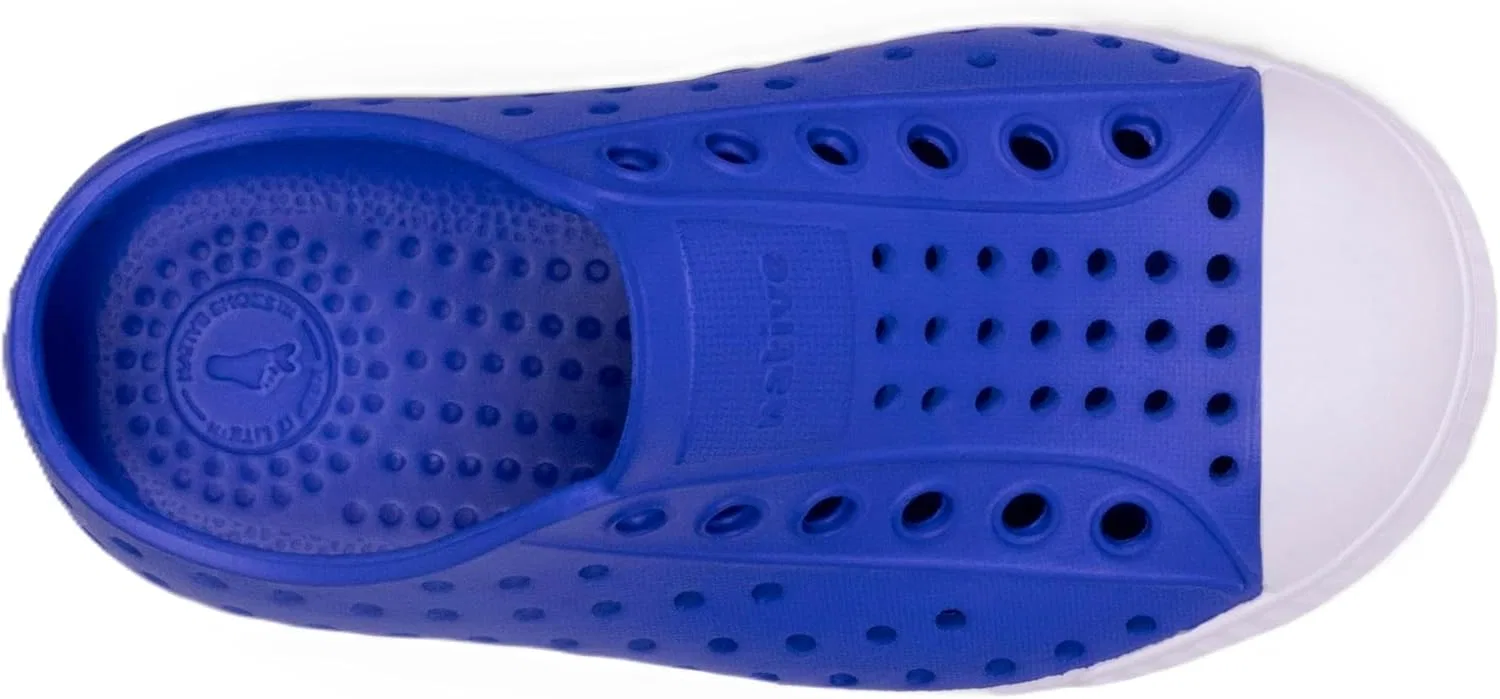 Детские кроссовки Native Shoes Jefferson, Uv Blue/Shell White — фото 4