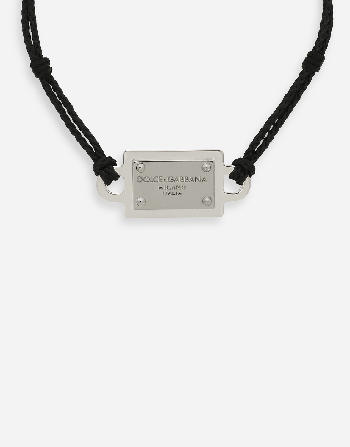 Браслет из шнура с подвеской dolce&gabbana Dolce & Gabbana, мультиколор — фото 2