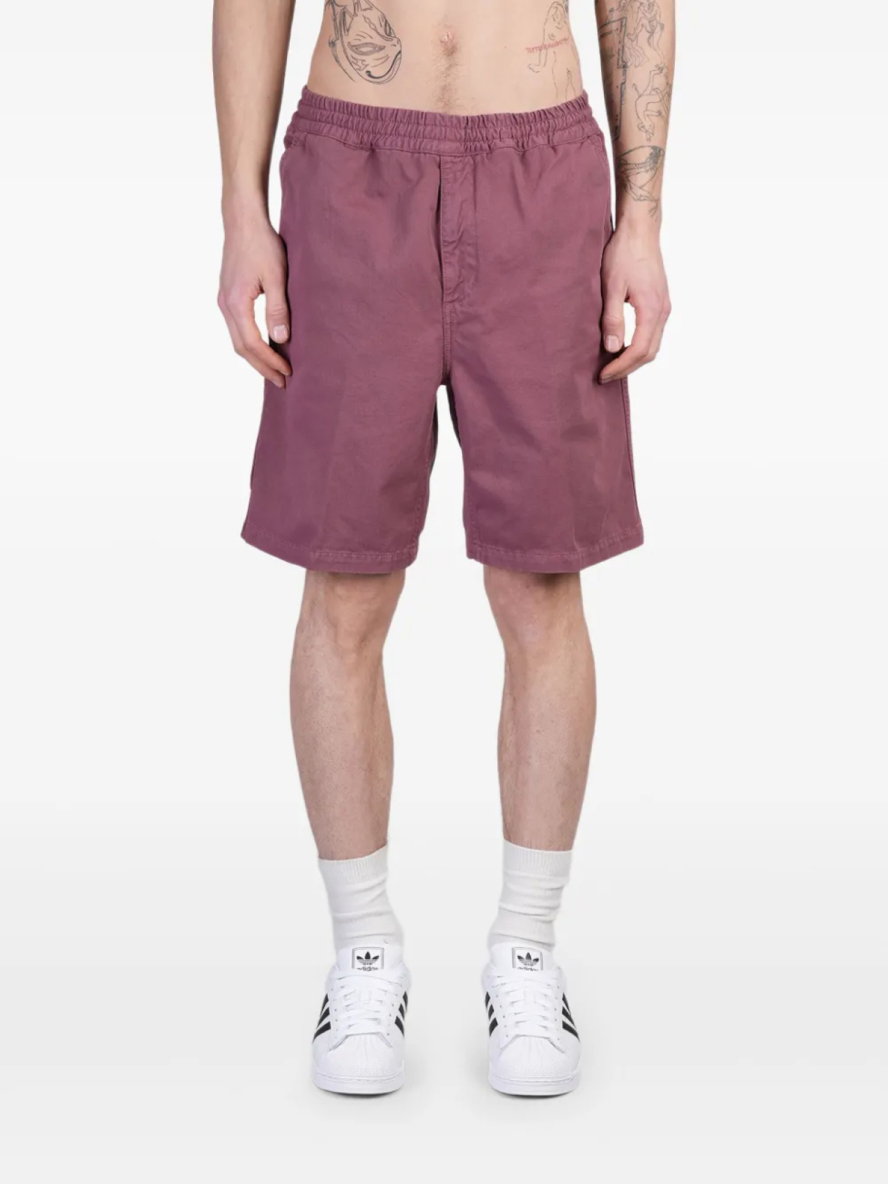 

Шорты прямого покроя Flint Carhartt WIP, красный