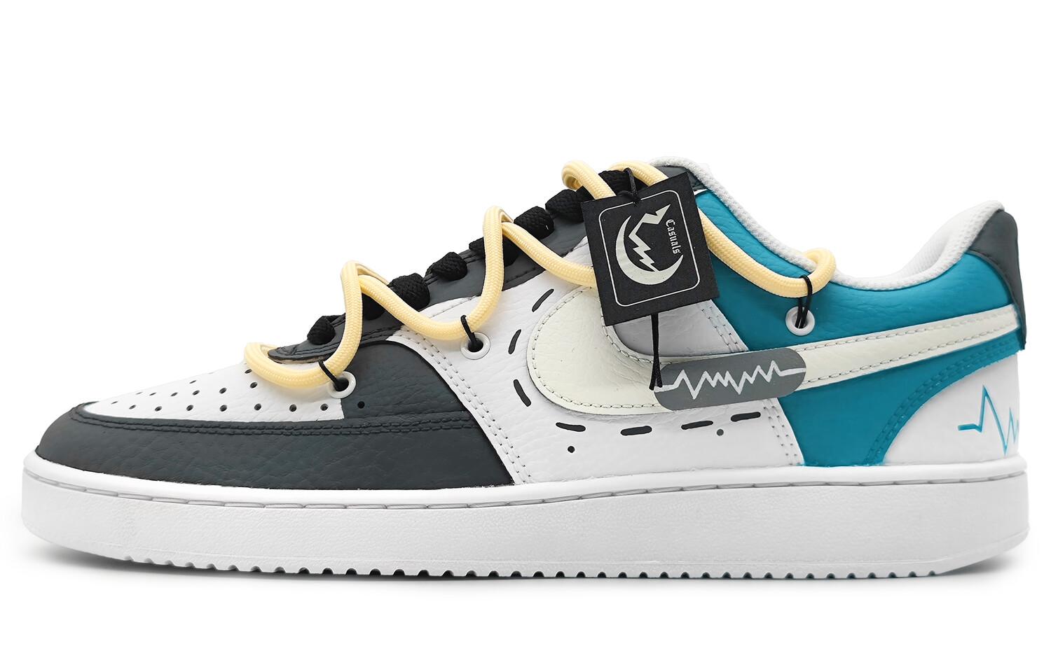 

Кроссовки Nike Court Vision 1 Skateboard Shoes Men Low-Top White