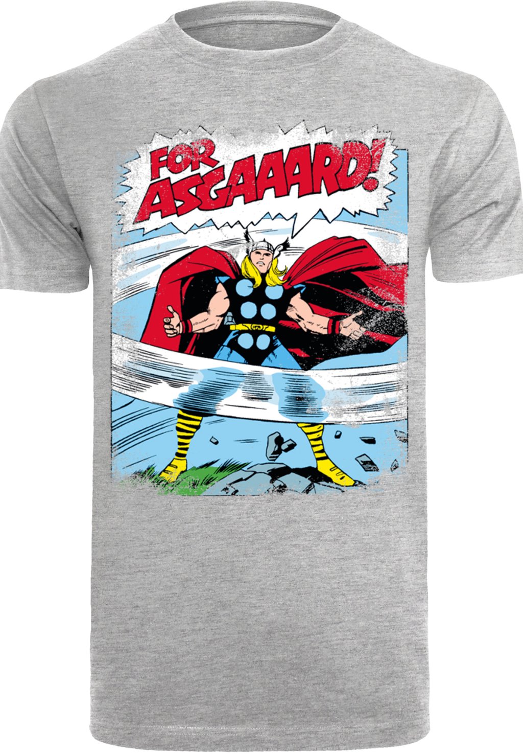 

Футболка с принтом MARVEL THOR ASGARD F4NT4STIC, серый