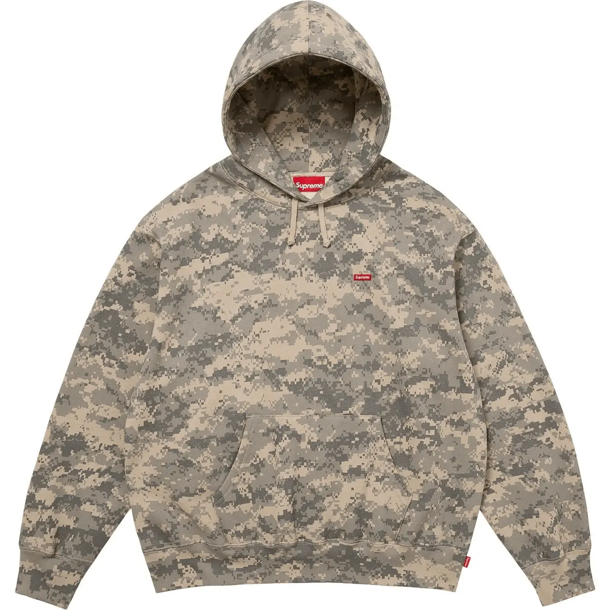 Толстовка с капюшоном малая коробка FW22 Supreme, фиолетовый — фото 3