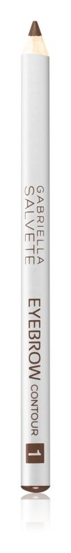 

Карандаш для бровей Gabriella Salvete Eyebrow Contour, оттенок 01 Brown 0,28 г