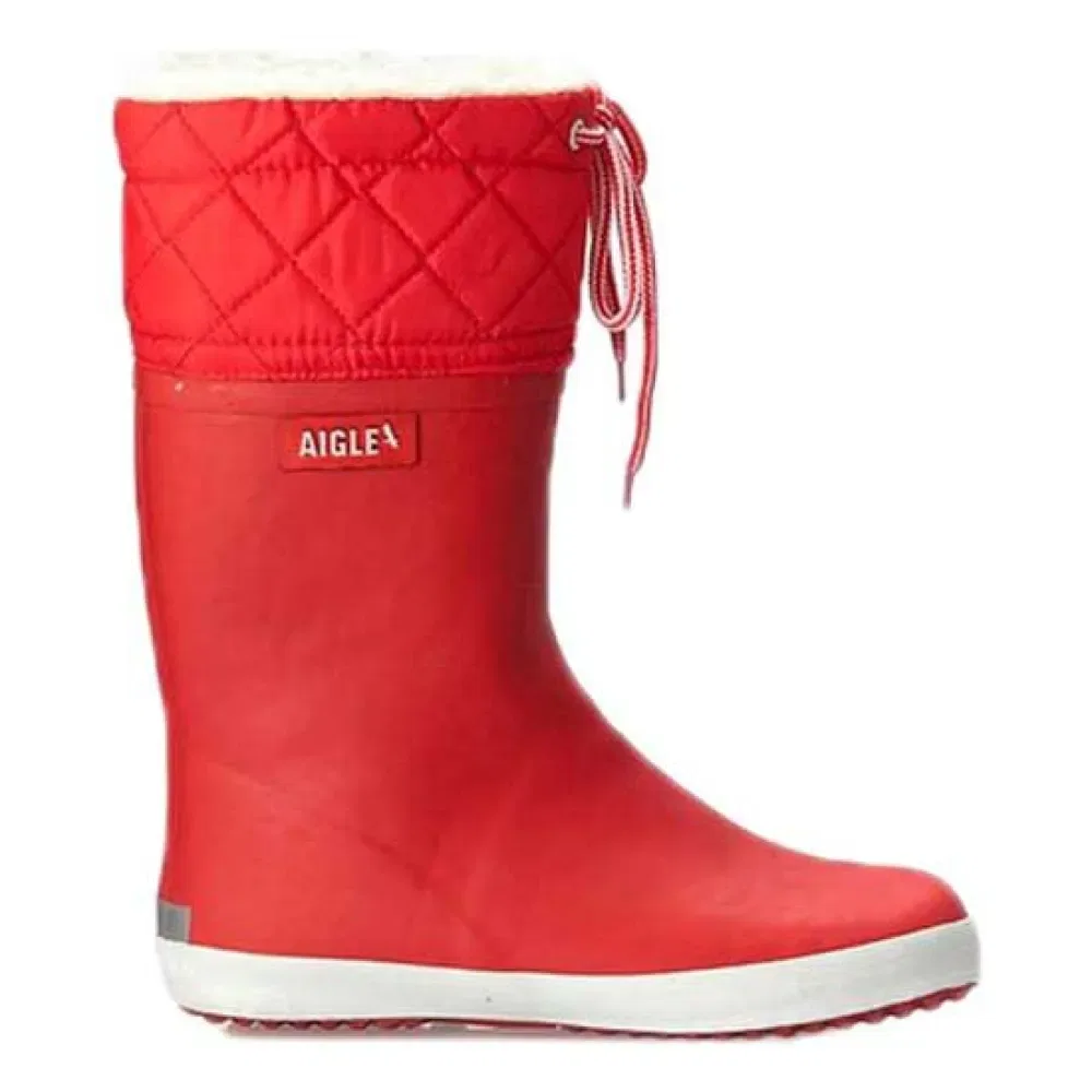 Сапоги резиновые Giboulee 2 Aigle, красный