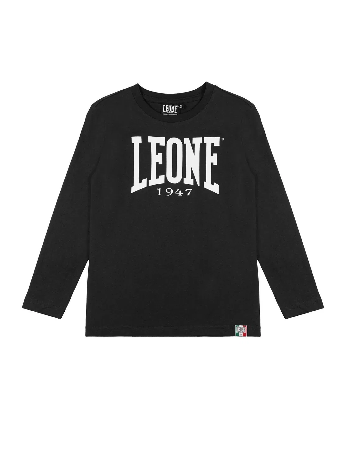 Детский лонгслив с длинным рукавом Leone 1947 Apparel, Schwarz