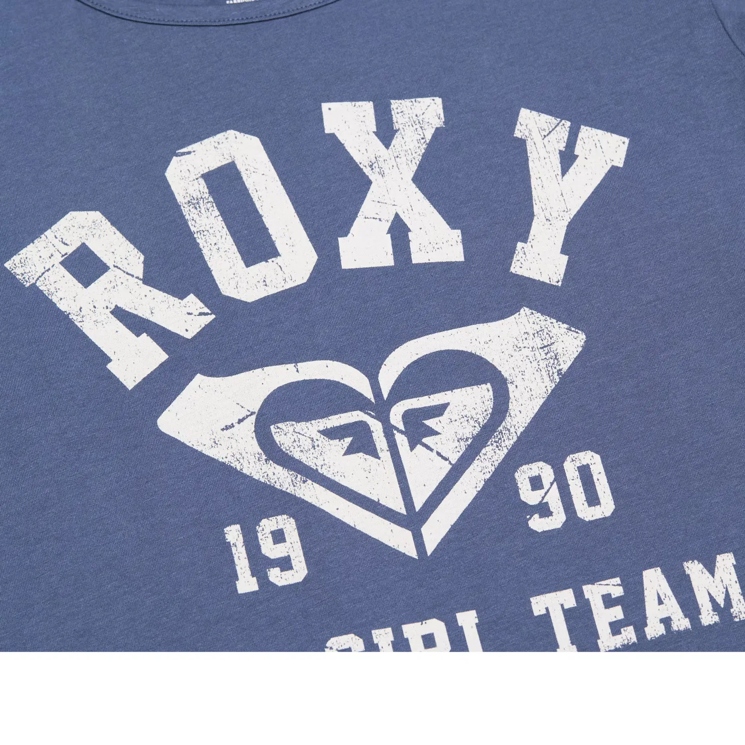 Детская футболка с принтом Lilyregular Night Vintage Roxy, Azul — фото 4