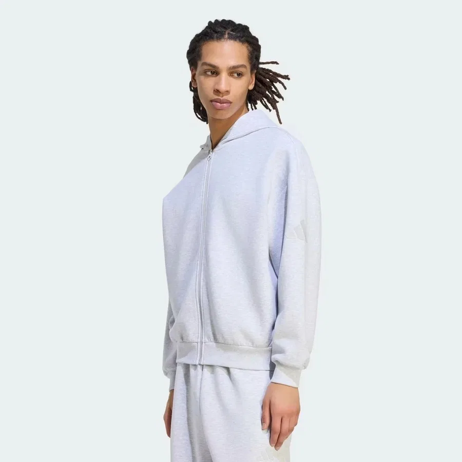 Свитшот мужской с капюшоном Soft Lux adidas, Серый