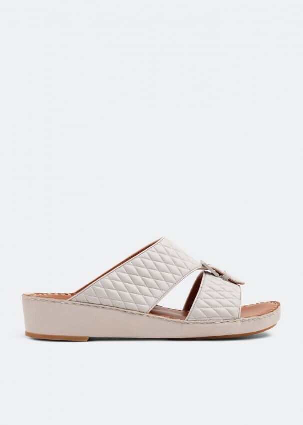 

Сандалии PRIVATE COLLECTION Cinghia leather sandals, белый