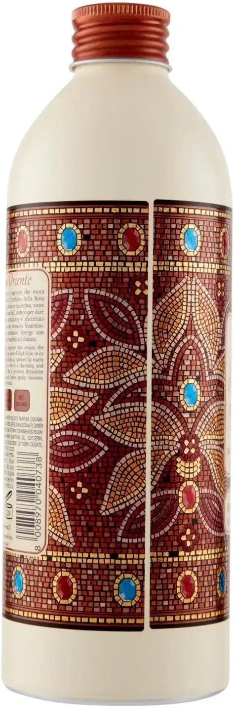 Крем-пена для ванны Black Rose and Labdanum, Beni Culinari, набор 4 шт, 2000 мл, White — фото 4
